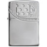 Зажигалка Zippo Armor 29674 — High Polish Chrome с опоясывающей гравировкой
