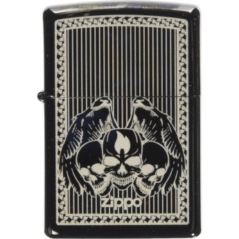 Зажигалка Zippo Classic 28678, чёрная глянцевая
